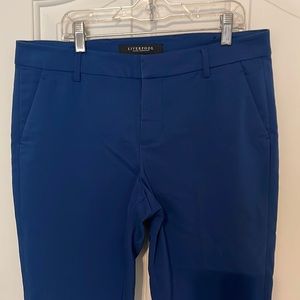Liverpool Jeans Company blue ankle pants cropped pants